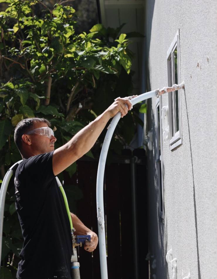 Thermal Advantage of California | Injection Foam Insulation